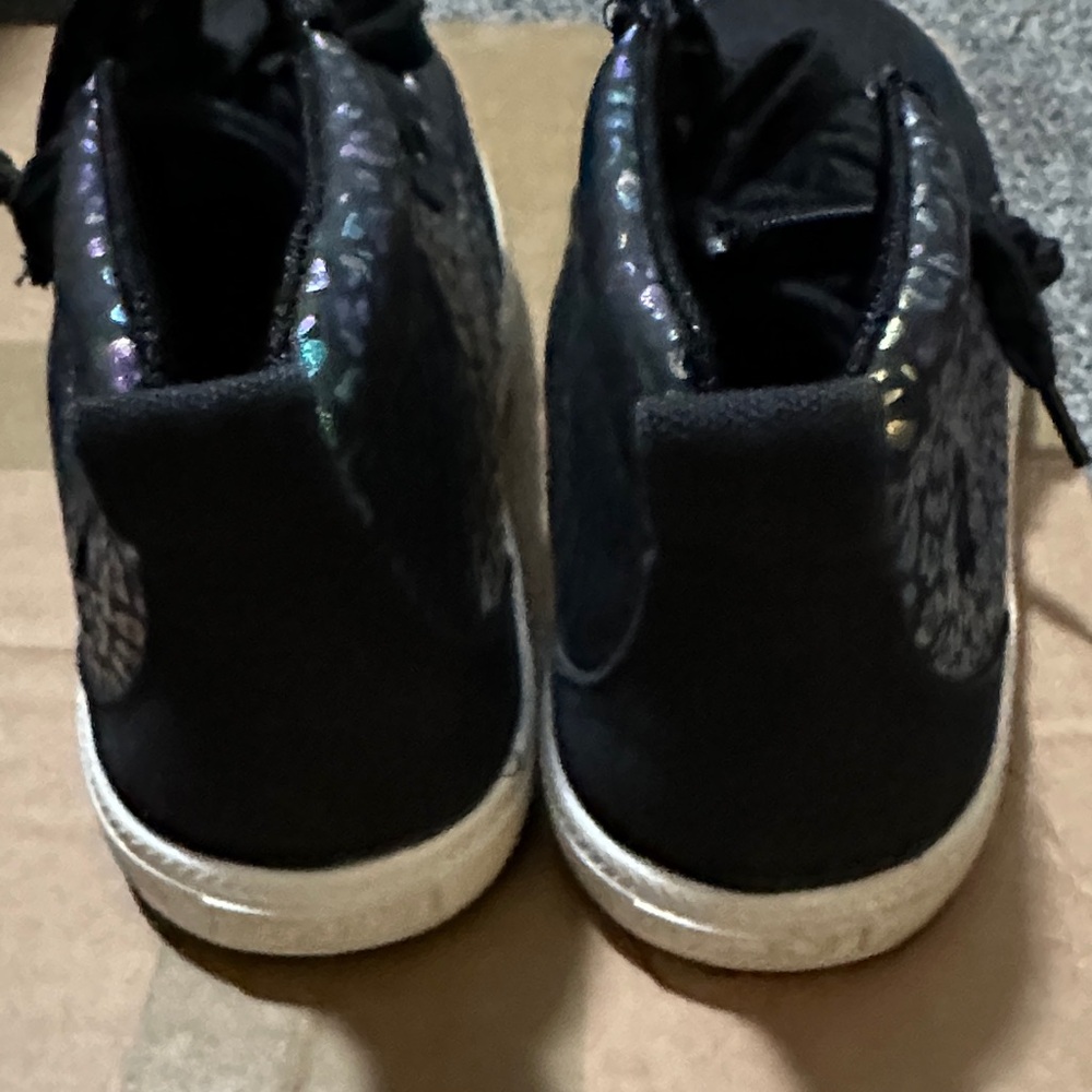 Colorful Kids High-Top Sneakers - Picture 3 of 8